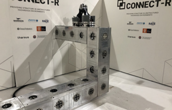 The Connect-R project delivers ground-breaking self-building robotic structure